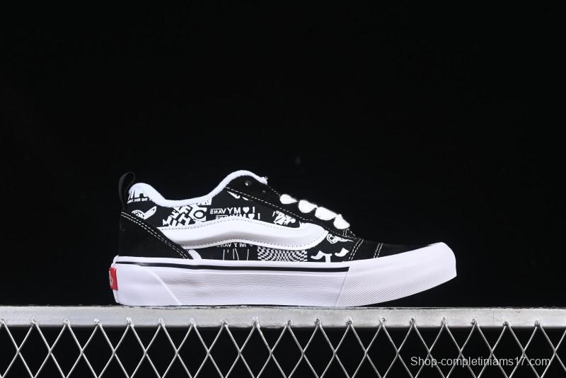 Vans Knu Skool Comfortable Fashion Slip-Resistant Wear-Resistant Low-Top Casual Sneakers - VN000CS0239
