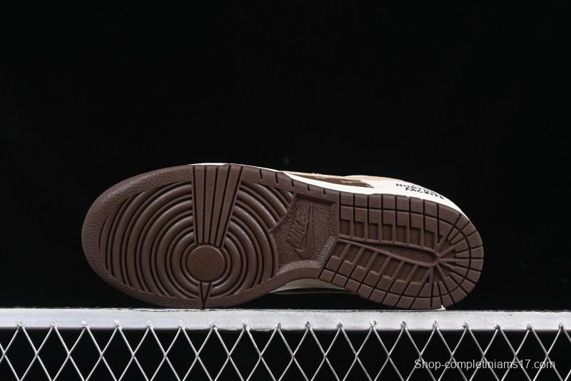 Nike SB Dunk Low The North Face x Supreme Collaboration Anniversary Edition High-End Custom Low-Top Casual Sneakers - DJ2024-056