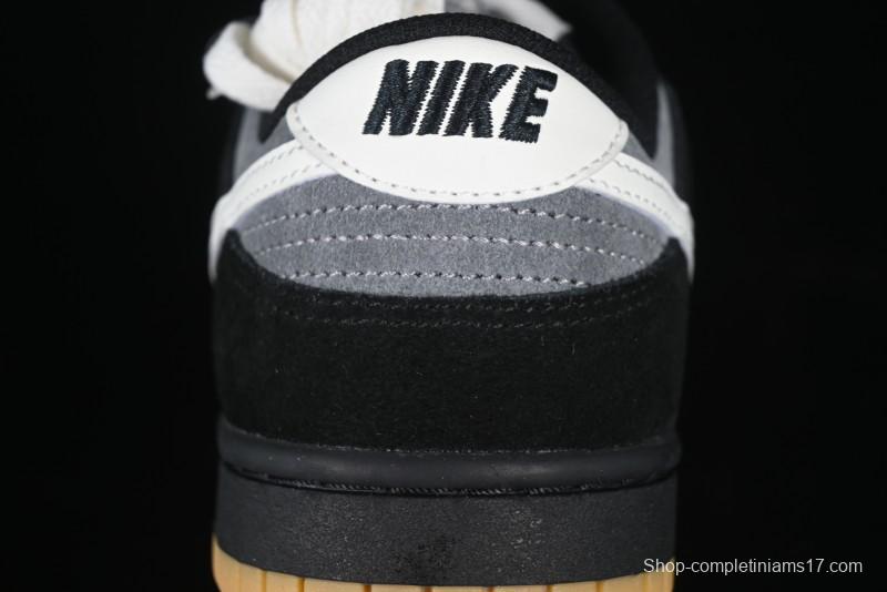 Nike Dunk Low Casual Sneakers in Black-Grey Colorway - HQ1931-001