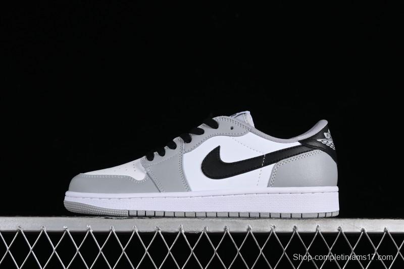 Nike Air Jordan 1 Low AJ1 Grey Black Low Top Casual Sneakers - CZ0790-110