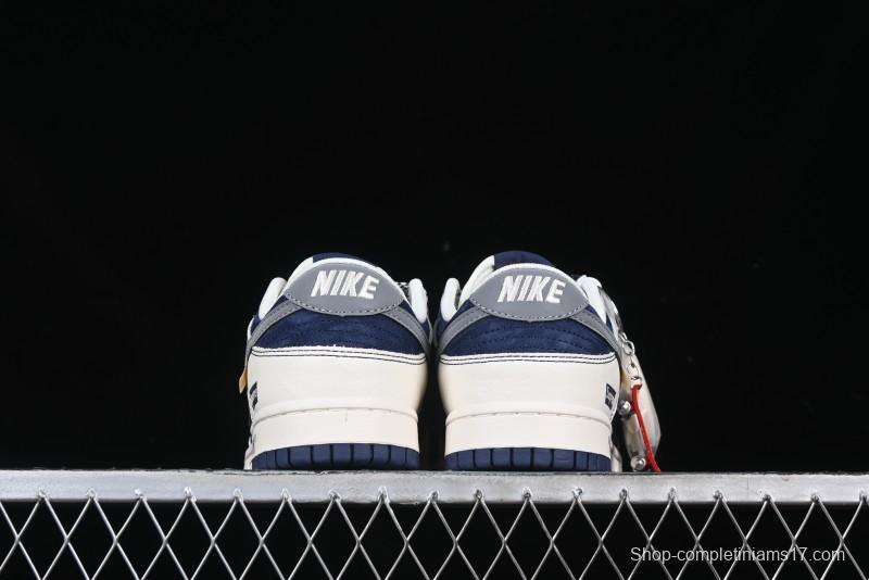 Nike SB Dunk Low Stussy Anniversary Edition Customized Low-Top Casual Sneakers - DM6868-035