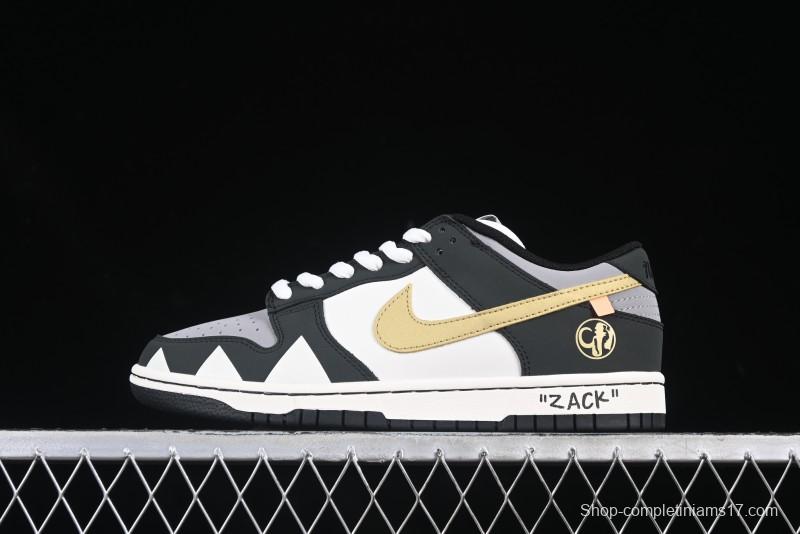 Nike SB Dunk Low Power Rangers Mammoth Colorway Low-Top Casual Skateboarding Shoes - ZZ1998-003