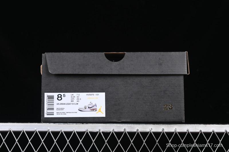 Nike Air Jordan Legacy AJ312 Low Triple Strap Sneakers - HV5970-101