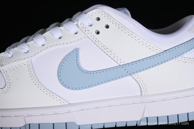 Nike SB Dunk Low Light Blue White Skateboarding Shoes - DV0831-109