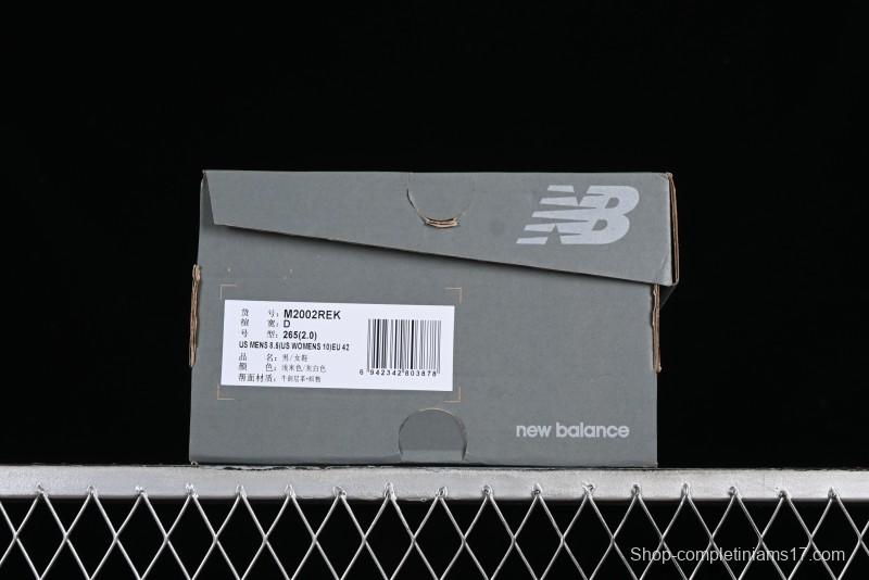 New Balance 2002 Series Retro Casual Running Shoes with Upgraded N-ERGY Cushioning - M2002REK