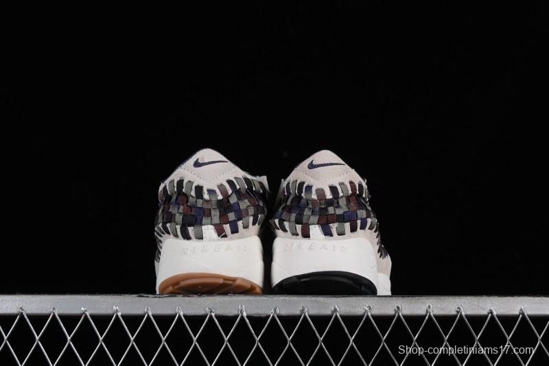 Nike Air Footscape Woven Asymmetrical Weave Slip-Resistant Low-Top Lifestyle Sneakers - FV3615-191