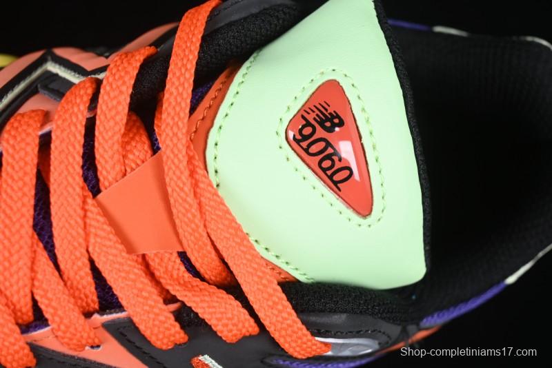 New Balance 9060 Retro Casual Running Sneakers with ABZORB Cushioning Technology - U9060NBX