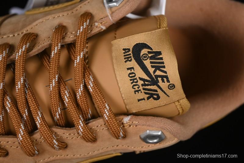 Nike Air Force 1 '07 WB Low-Top Sneakers with Full-Length Hexagonal Air Cushion - CJ9179-200