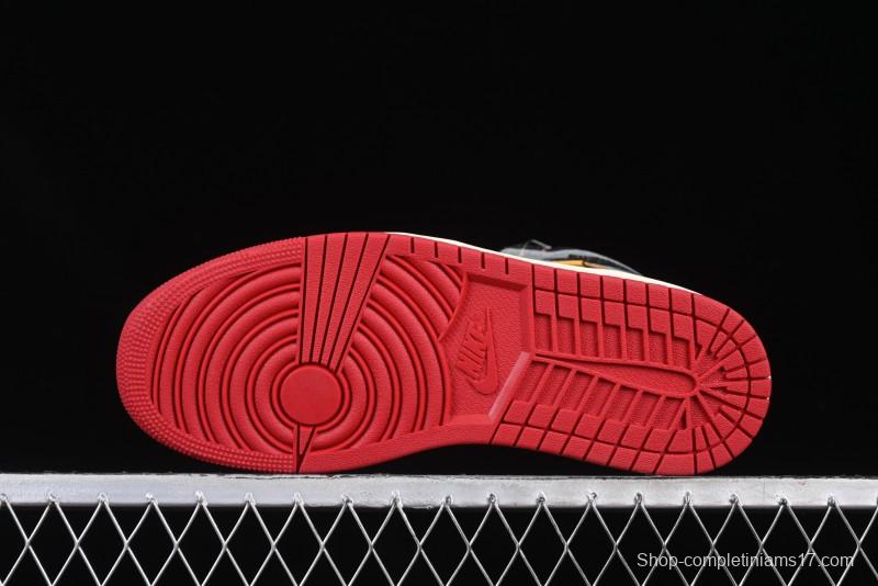 Nike Union x Air Jordan 1 Retro High Basketball Shoes Shadow Chicago - HV8563-600