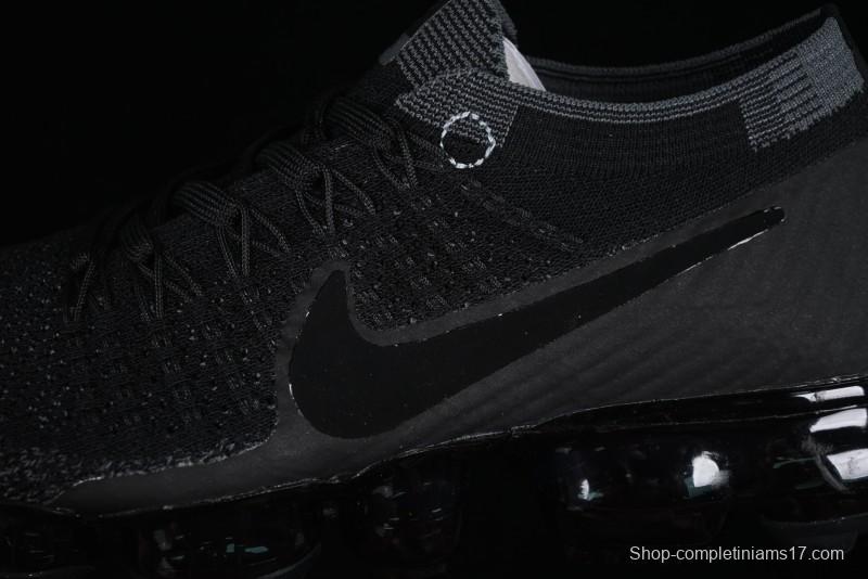 Nike Vapormax Flyknit Breathable Casual Running Shoes with Full-Length Air Cushion - 849558-007