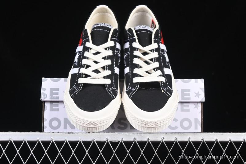 Converse x Play Comme Des Garcons One Star Academy Pro Low Top Casual Sneakers - A09870C