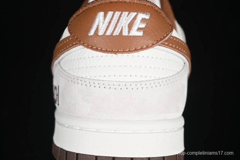Nike SB Dunk Low Fendi Collaboration Anniversary High-End Custom Low-Top Casual Skate Shoes - DJ2024-057
