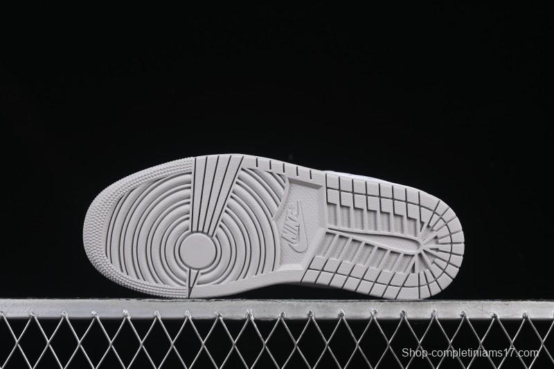 Nike Air Jordan 1 Low Casual Sneakers in Light Blue - FV8486-400