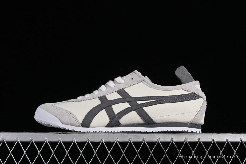 Onitsuka Tiger Mexico 66 Low-Top Leather Casual Running Shoes - 1183C076-100