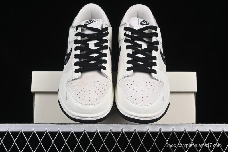 Nike SB Dunk Low Stussy Anniversary Custom Low-Top Casual Skate Shoes - DJ2024-055