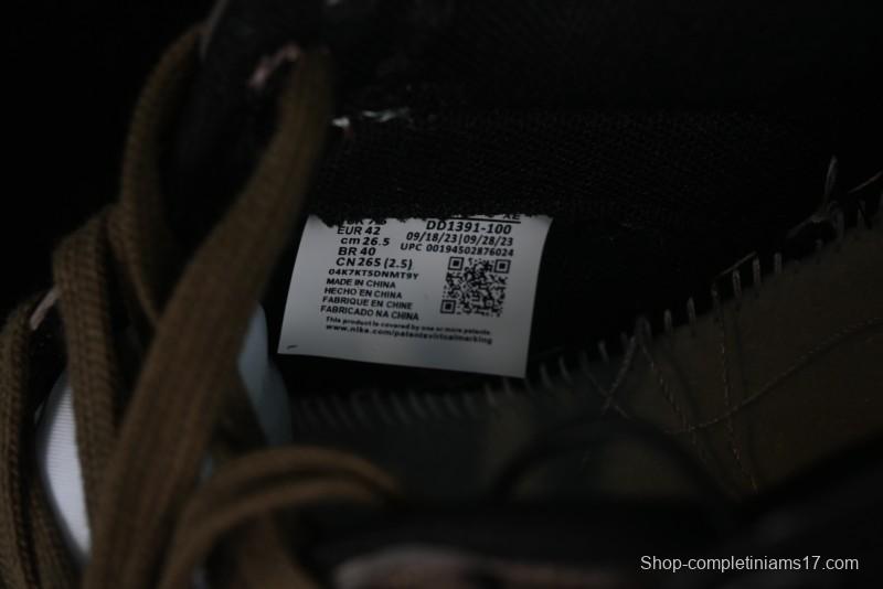 Nike Dunk Low Panda Prank Street Racing Electro Rust Distressed SB Strap Low-Top Casual Sneakers - DD1391-100