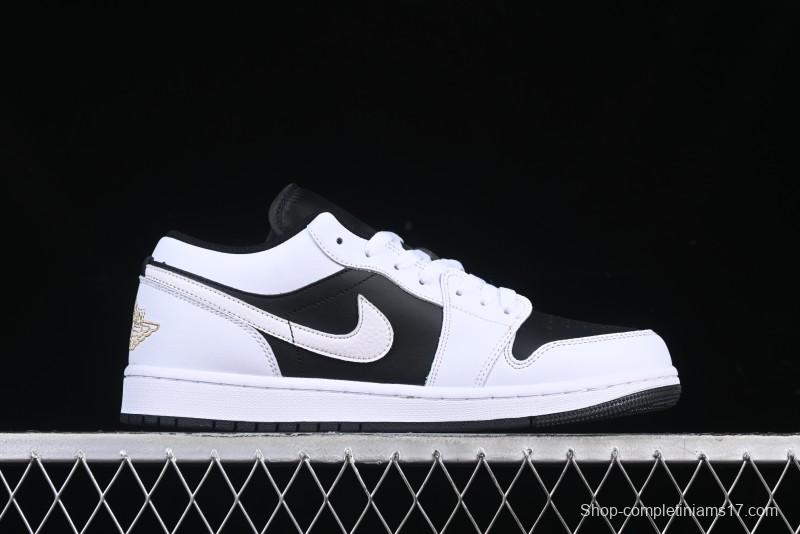 Nike Air Jordan 1 Low AJ1 Reverse Panda Low-Top Lifestyle Basketball Shoes - 553560-172