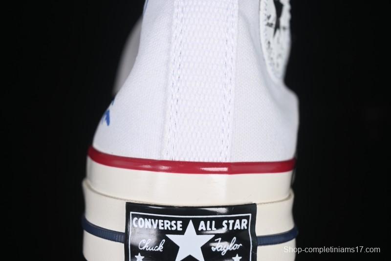 Converse Chuck 1970s High Top Casual Canvas Sneakers with Classic Graffiti Limited Edition Three-Star Logo - 162056C