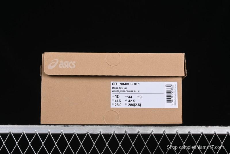 Asics Gel-Nimbus 10.1 Retro Breathable Casual Shoes with Cushioning for Men - 1203A543-101