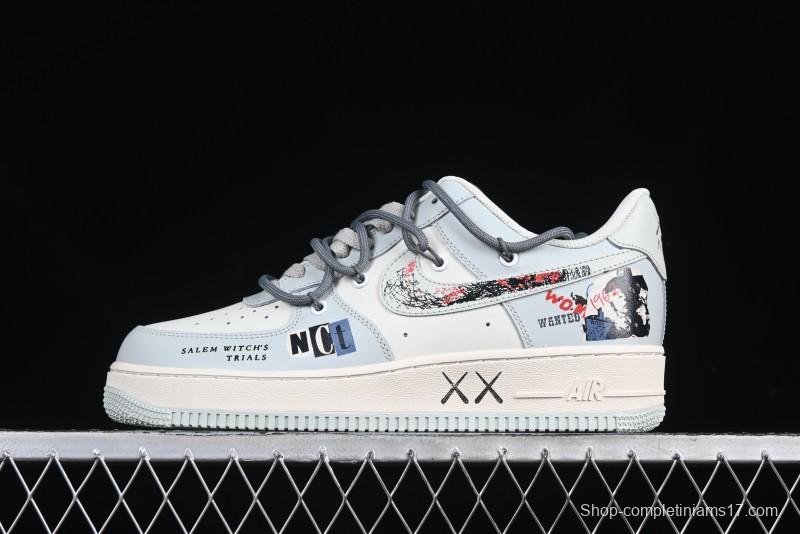 Nike Air Force 1'07 Low "Entertainment Magazine" Casual Sneakers - KS6896-222