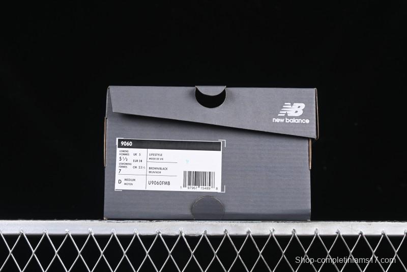New Balance NB9060 Series Retro Casual Running Shoes with ABZORB Cushioning - U9060FMB