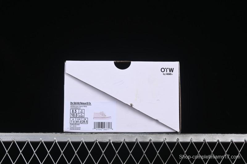 Vans HommeGirls x Sk8-Mid Fashion Casual Mid-Top Suede Skate Shoes with Bold Side Stripes - VN000NBN2VZ