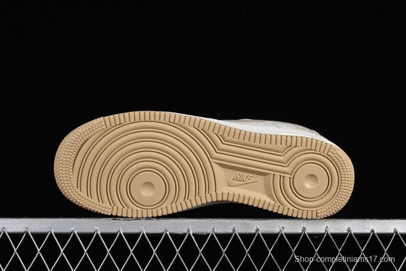 Nike Nocta x Nike Air Force 1 '07 Low Casual Sneakers with Reflective Details and Full-Length Air Cushion - NO0224-028