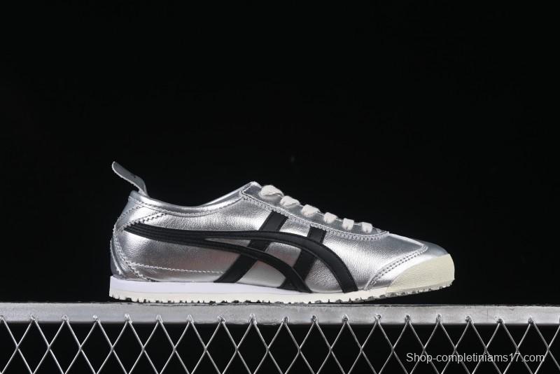 Onitsuka Tiger Mexico 66 Low-Top Leather Sneakers for Casual Running and Leisure - 1183B566-020