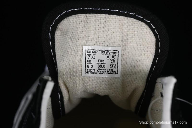 Vans Buzz Old Skool Peace Dove Classic Canvas Patchwork Low-Top Skate Shoes - VN000CR5BPB