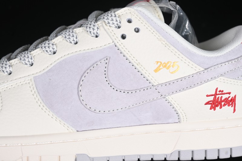Nike SB Dunk Low Stussy Collaboration Anniversary Custom Low-Top Casual Sneakers - FC1688-206