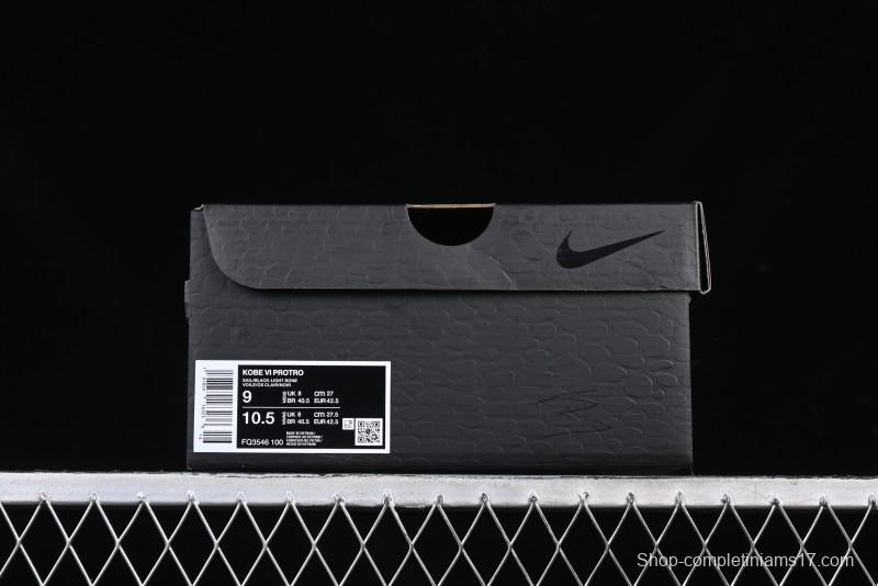 Nike Kobe VI Protro 6 Men's Performance Basketball Shoes with Zoom Turbo and Heel Zoom Air - FQ3546-100