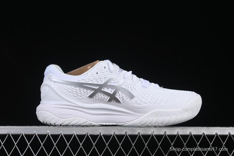 Asics Gel-Resolution 9 Wide Retro Breathable Cushioned Casual Running Shoes - 1042A226-100