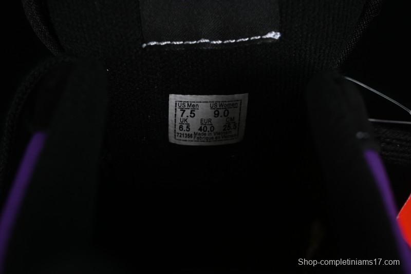 Vans Classics Knu Skool Black Purple Slip-On Shoes - VN0009QCSWE