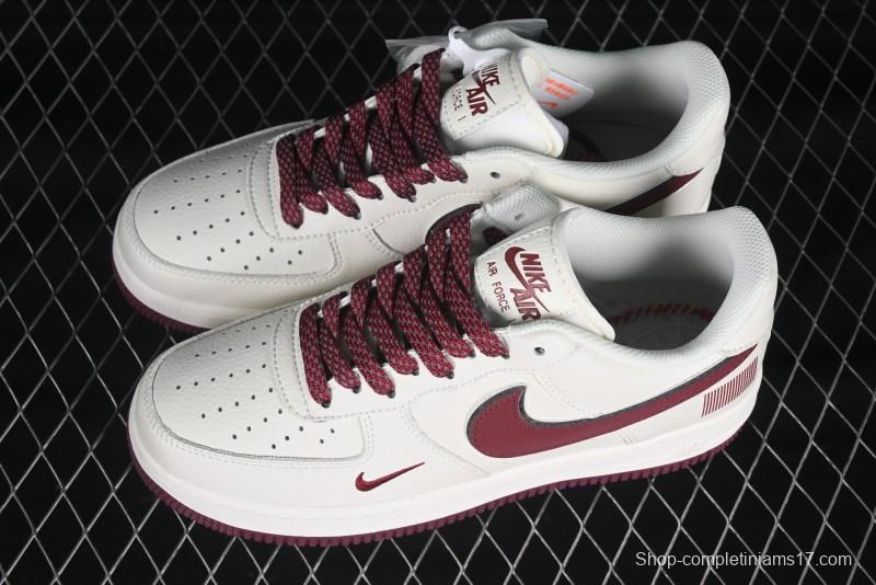 Nike Air Force 1 '07 Low QR Code Black Star Sneakers Low-Top Casual Shoes - CU1836-961