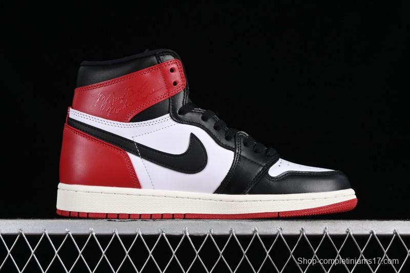 Nike Air Jordan 1 High OG "Black Toe Reimagined" Retro Basketball Shoes - DZ5485-106