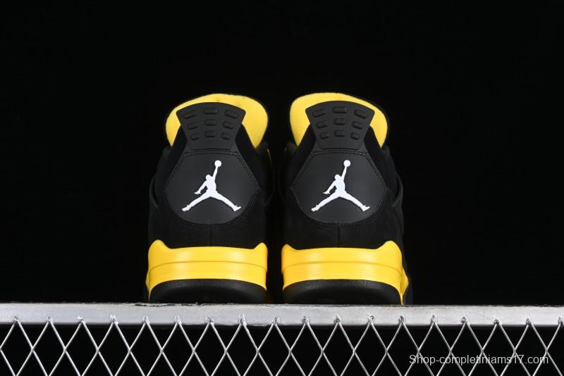 Nike Air Jordan 4 Retro Basketball Shoes Thunder - DH6927-017