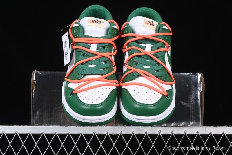 Off-White x Futura x Nike Dunk Low OW Collaboration Sneakers - CT0856-100