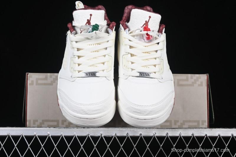 Nike Air Jordan 5 Low "El Grito" Basketball Shoes - HF8833-100