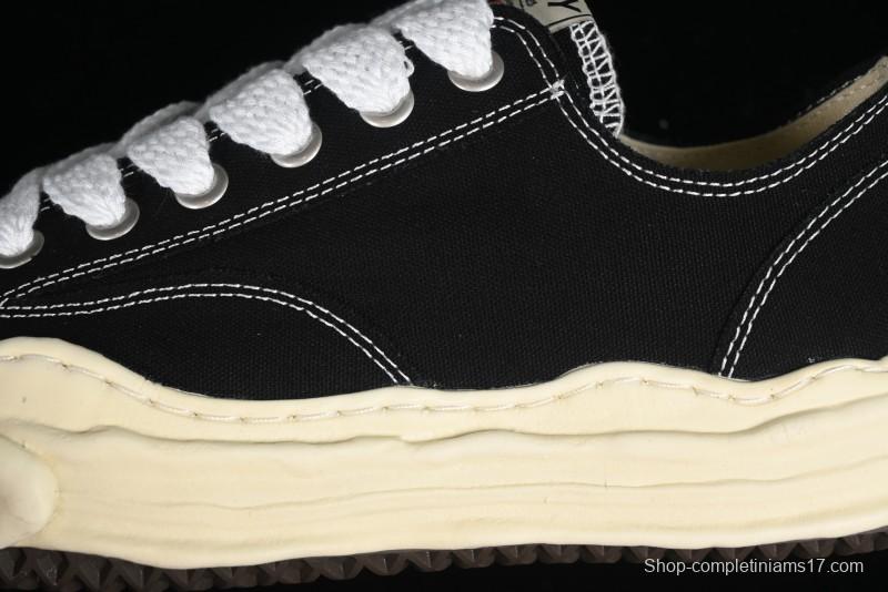 Wayne MMY Original Sole Leather Low Sneaker with Deconstructed Ice Cream Sole - W.E5