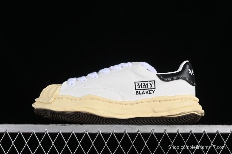 Wayne MMY Original Sole Leather Low Sneaker with Deconstructed Ice Cream Sole - W.E5
