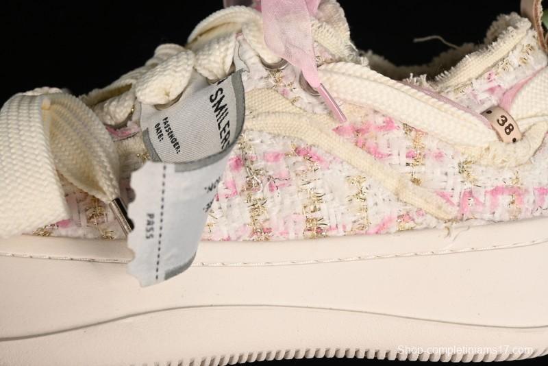 SMILEREPUBLIC SMILE Collection Canvas Sneakers with Thick Sole and Open Toe Design - G.D4