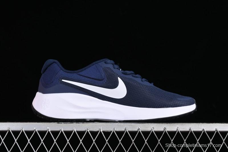 Nike Revolution 7 Wide Low-Top Running Shoes with Breathable Mesh and Durable Cushioning - FB2207-400