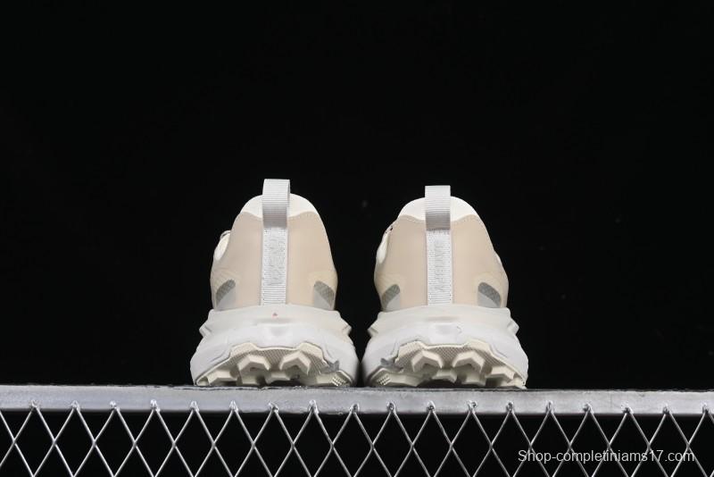 HOKA ONE ONE Satisfy Running Mafate Trail Low-Cut Cushioned Outdoor Hiking Shoes - 1157050 BONE