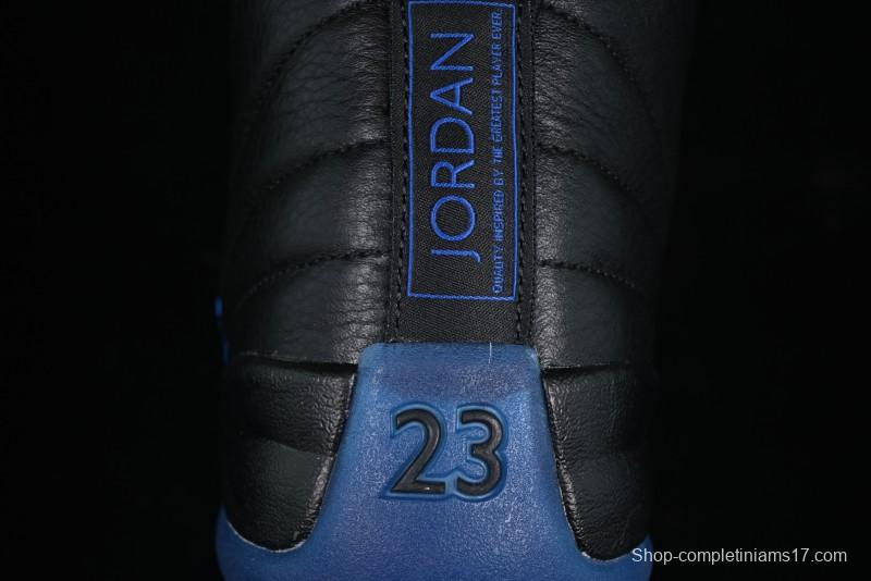 Nike Air Jordan 12 Retro Basketball Shoes with Game Royal Colorway - 130690-014