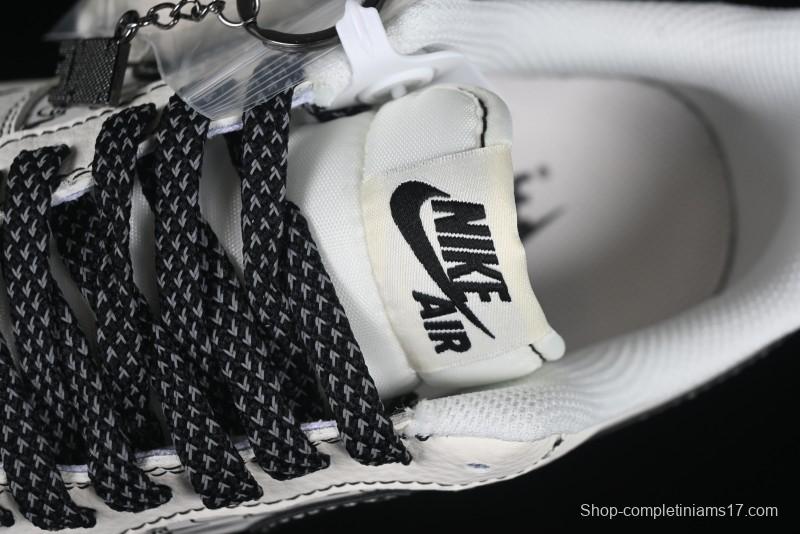 Nike Air Force 1 '07 Low Custom Casual Sneakers with Multiple Swoosh Design - HH7518-068