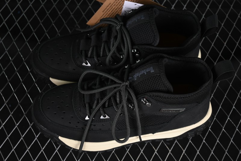 Timberland Solar Wave Low Hiking Sneakers - Black/Off-White