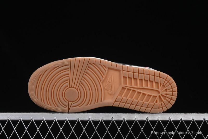 Nike Air Jordan 1 Low OG "Oatmeal" Rui Hachimura Collaboration Casual Sneakers - HV8293-100