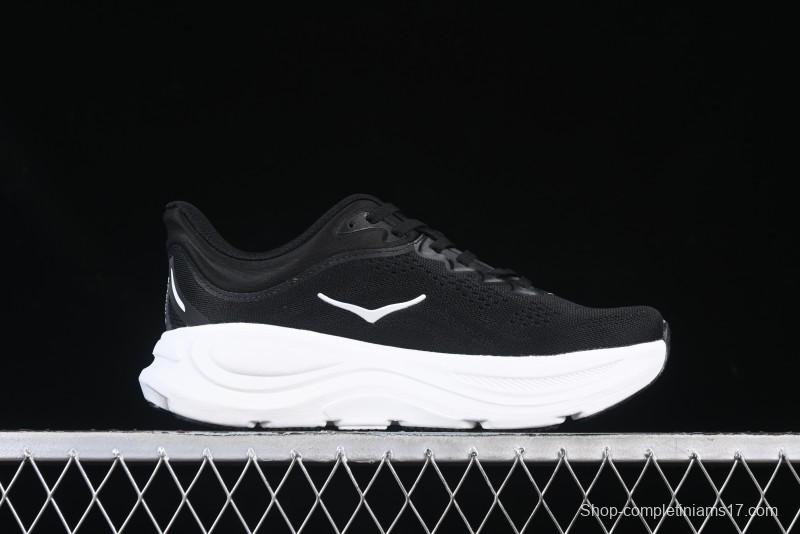 HOKA ONE ONE Bondi 9 Knit Lightweight Casual Running Shoes - 1162012 BWHT