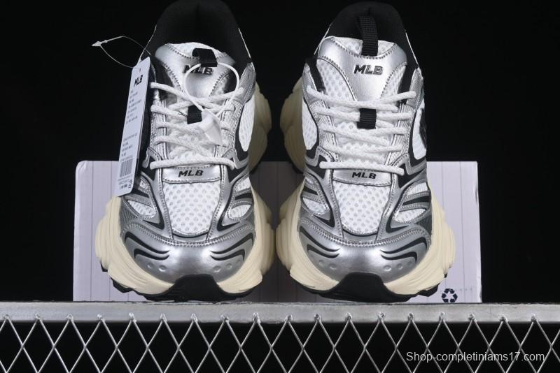 New York Yankees MLB Winner Chunky Height Increasing Thick Sole Running Shoes - 3ASHWD15N50IVS