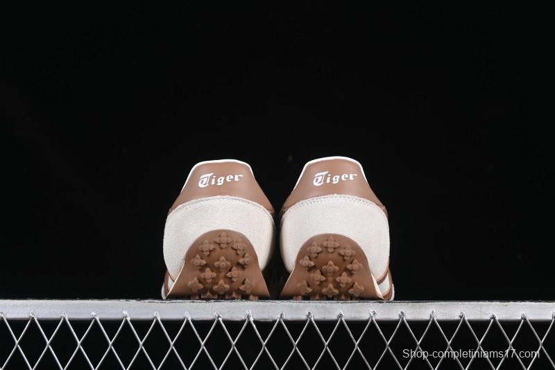 Onitsuka Tiger Serrano Retro Sneakers - White/Brown